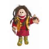 Marionnette à main personnage dame omi flönz Living Puppets -WS687